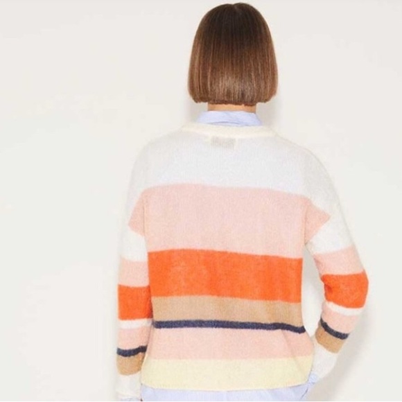 MUNTHE Mohair Wool Striped Sweater — Size 34 / Small - Picture 3 of 6